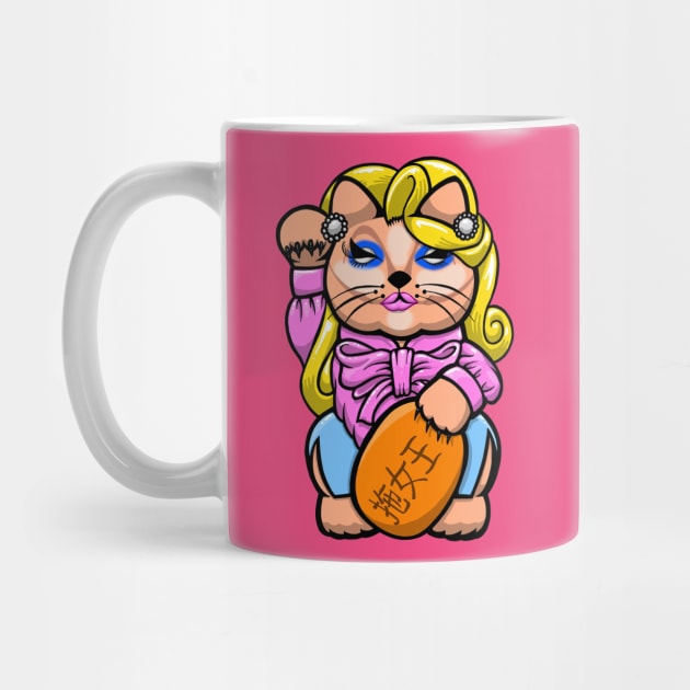 trixie Mattel lucky cat by yayzus